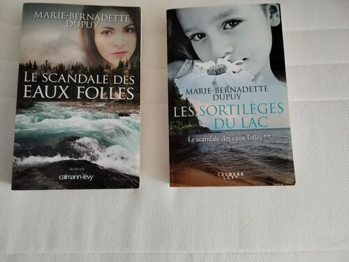 Lot De 2 Livres " Le Scandale Des Eaux Folles "