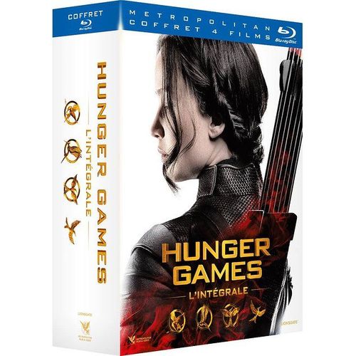Hunger Games - L'intégrale : Hunger Games + Hunger Games 2 : L'embrasement + Hunger Games - La Révolte : Partie 1 + Partie 2 - Édition Limitée - Blu-Ray