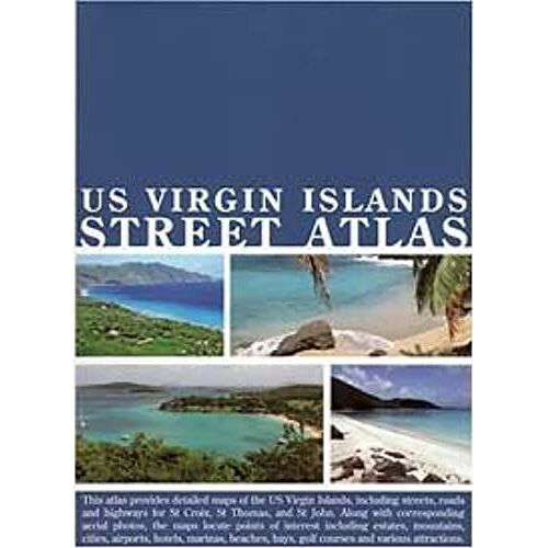 Us Virgin Islands Street Atlas