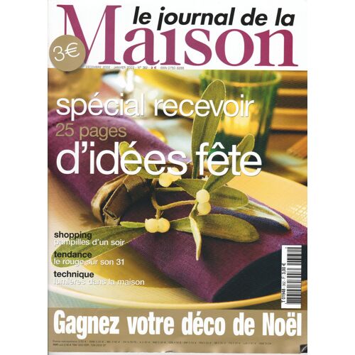Le Journal De La Maison N° 362 Décembre 2002 Janvier 2003