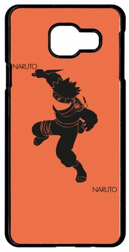 Coque galaxy a9 (2016) - naruto - noir