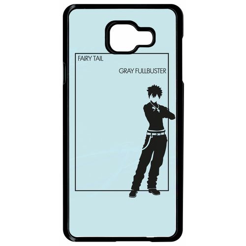 Coque Galaxy A7 (2016) - Fairy Tail Gray Fullbuster - Noir