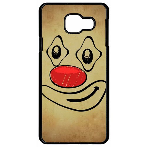 Coque Galaxy A9 (2016) - Smiley Clown Nez Rouge - Noir