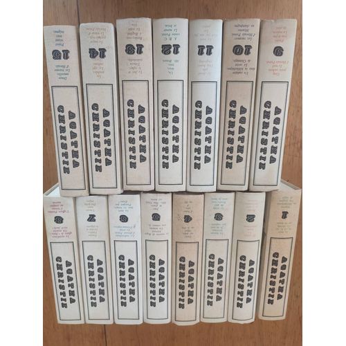 Agatha Christie, Oeuvres Complète, 15 Volumes, In-8, Cartonnage Éditeur, Édition Rombaldi, 1966,