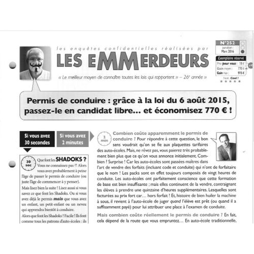 Les Emmerdeurs 252 