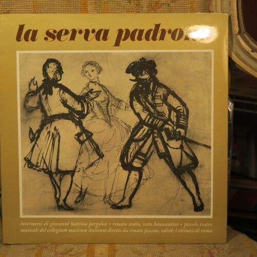 Pergolesi La Serva Padrona Scotto, Bruscantini