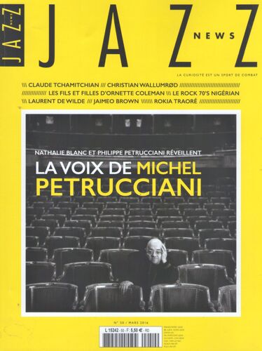 Jazz News N° 50 Michel Petrucciani Rokia Traoré Claude Tchamitchian Comme Neuf