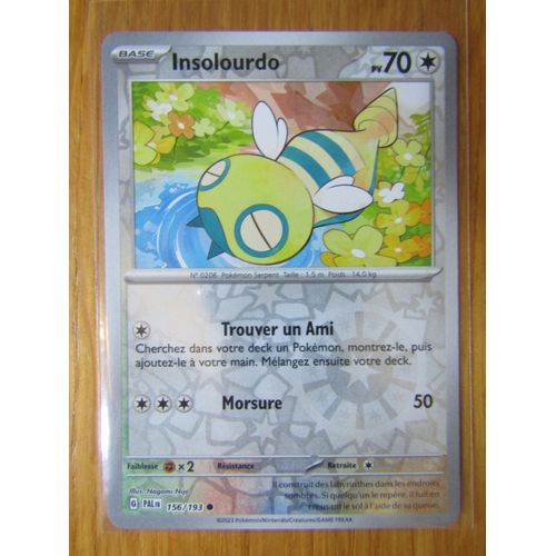 Insolourdo - Reverse - 156/193 - Evolutions À Paldea
