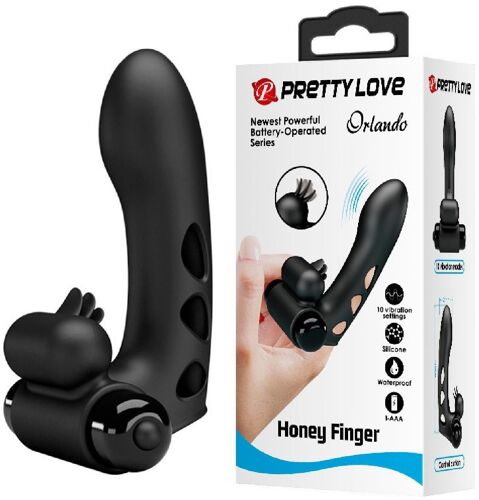 Doigtier Avec Stimulateur Clitoridien Orlando