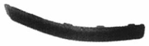 Moulure Baguette Droite Pour Fiat Panda Ii 2003-2008, Noire, Pare Chocs Avant, Neuve