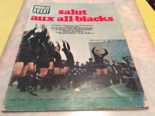 Miroir Du Rugby N° 75 De Novembre  1967. Salut Aux All-Blacks 