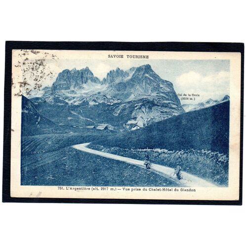 Carte Postale Ancienne, France, Haute Savoie ( 74 ), L'argentière, Vue Prise Du Chalet Hôtel Du Glandon