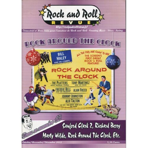 Rock And Roll Revue - N° 63 - Juillet 2012 - Sanford Clark, Marty Wilde, Etc