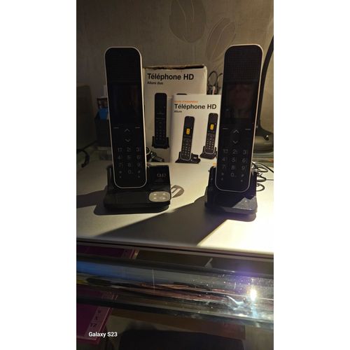 2 telephones HD allure duo sagemcom SN M218248D0Z42664