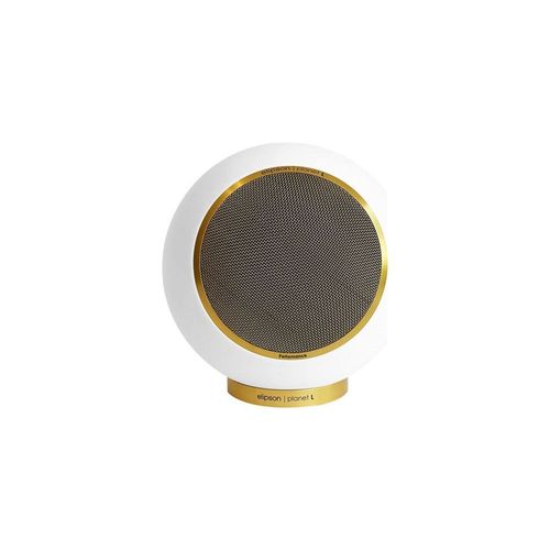 ENCEINTES BIBLIOTHÈQUES ELIPSON PLANET L PERFORMANCE BLANC MAT OR VENDUES PAR PAIRE