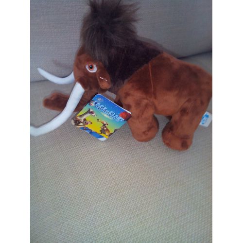 Peluche L'age De Glace ,Les Lois De L'univers , Manny, Le Mammouth ( 18 Cm)