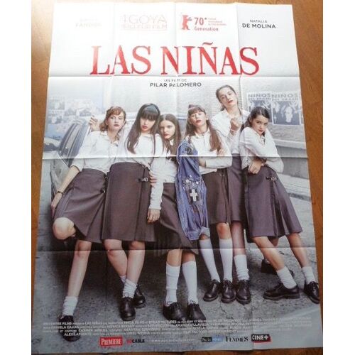Las Ninas De Pilar Palomero Avec Andrea Fandos, Natalia De Molina - Affiche Originale De Film Format 120 X 160 Cm