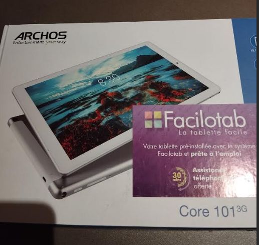 Tablette Archos Core 101 3G Facilotab 32 Go 10.1 pouces Argent