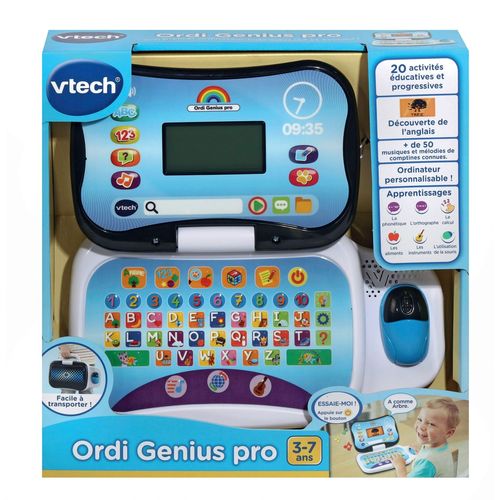 JOUETS ELECTRONIQUES EDUCATIFS ORDI GENIUS PRO NOIR