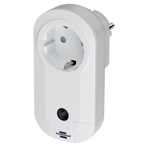 Brennenstuhl Adaptateur de commutation sans fil BrematicPRO de brennenstuhl / prise adaptateur sans fil (adaptateur Smart Home pour l'intérieur, pilotage via l'application), couleur blanche - 1294500