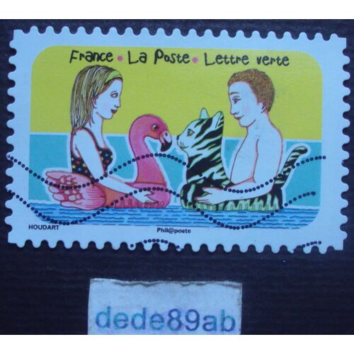 France . Carnet Vacances 2020 . Espace Soleil Liberté ( N° 3 ) Oblitéré Used Stamp .