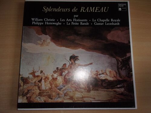 Splendeurs De Rameau ( Boxset  Harmonia Mundi  Sp 0018 ) William Christie Les Arts Florissants La Chapelle Royale Philippe Herreweghe La Petite Bande Gustav Leonhardt