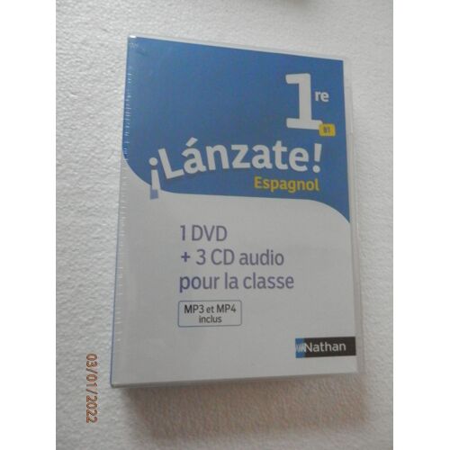 Ilanzate ! 1re Coffret 2 Cd + 1 Dvd Classe 2019