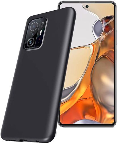 Coque Silicone Noire Pour Xiaomi 11T / 11T Pro Little Boutik®