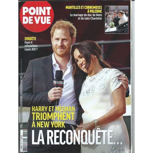 Point De Vue 3815  Harry Et Meghan Triomphent À New-York