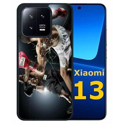 Coque pour xiaomi 13 - boxe everlast - silicone - noir