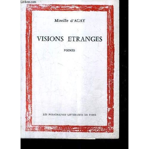 Visions Etranges - Poemes.