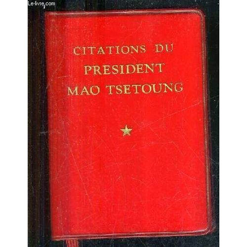 Citations Du President Mao Tsetoung.