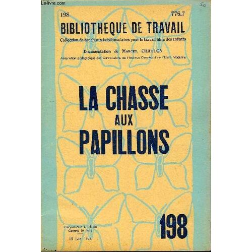 Bibliotheque De Travail N°198 - La Chasse Aux Papillons