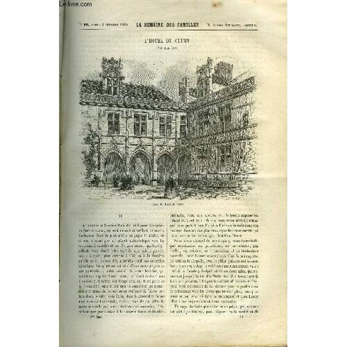 La Semaine Des Familles 3eme Annee N°10 - L'hotel De Cluny Ii, Constance De Cezelli
