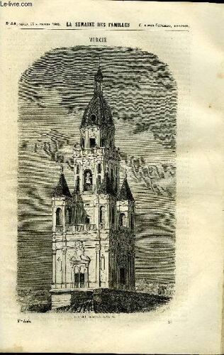 La Semaine Des Familles 6eme Annee N°51 - Murcie, Le Jeu Du Tonneau, Les Chemins De Fer,