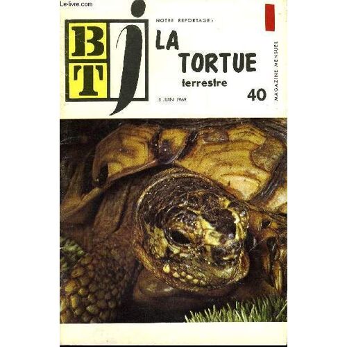 Btj - Bibliotheque De Travail Junior N°40 - La Tortue Terrestre