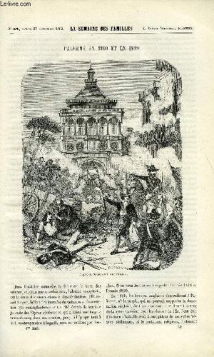 La Semaine Des Familles 4eme Annee N°52 - Palerme En 1810 Et En 1820, Le Murier D'or X (Conclusion)