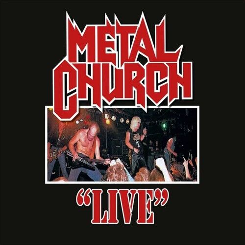 Metal Church - Live - Galaxy - Red & White [Vinyl Lp] Colored Vinyl, Red, White