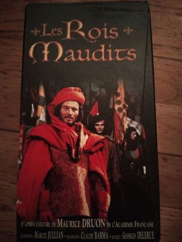 Coffret Vhs Les Rois Maudits (1972) Intégrale