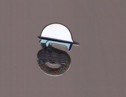 Pin's Sécurité - Compagnie Générale Des Eaux (Egf Argenté)