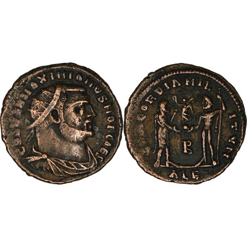 Rome - Neo Aurelianus - Galere - Concordia Militvm - Alexandrie - 295 Ad - Rare - 3.38 G. - Ric.48a - 23-341