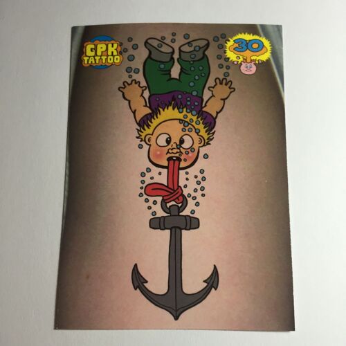 Carte Les Crados - Garbage Pail Kids Cards Topps 2015  Gpk Tatoo 4 Of 5