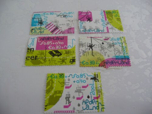 5 Timbres Pays-Bas