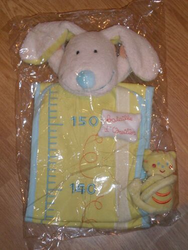 Doudou Peluche Chien Lapin Hund Dog Toise C'est L'heure Bataille D'oreiller Bleu Jaune Chat Ours Berlingo 150 Cm  