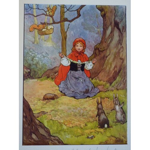 Illustration "Greta And Her Friends" De Frank Adams