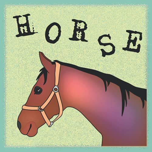 Horse: Pretty Notebook | Lined Pages With A Horse Drawing On Each Page | Practical Gift