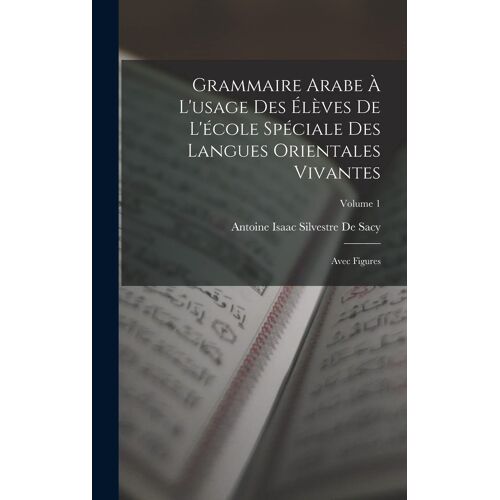 Grammaire Arabe À L'usage Des Élèves De L'école Spéciale Des Langues Orientales Vivantes: Avec Figures; Volume 1