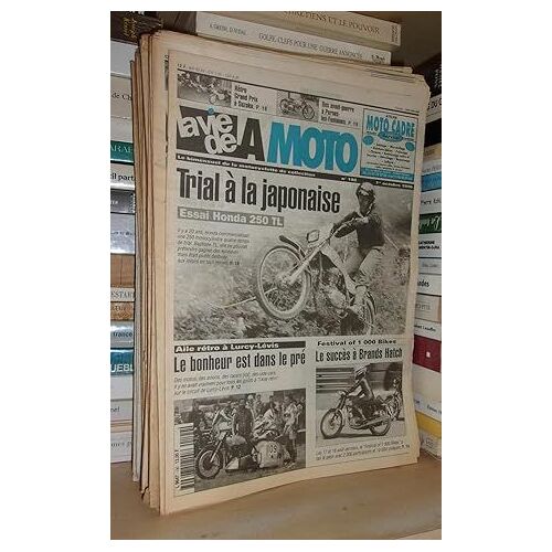 La Vie De La Moto - N°190 - 1er Octobre 1996 : (Trial À La Japonaise Essai Honda 250 Tl. Aile Rétro À Lucy-Lévis Le Bonheur Est Dans Le Pré. Festival Of 1000 Bikes Le Succès À Brans Hatch)