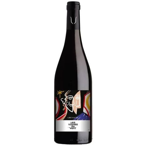 Art Et Vin Vignes Du Vent 2023 Côtes Catalanes Grenache - Vin Rouge De Languedoc