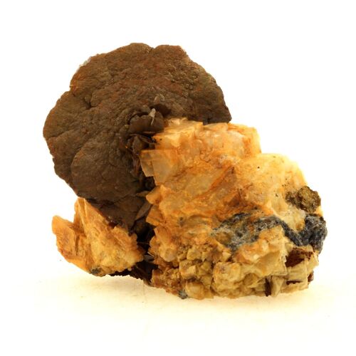 Siderite + Dolomite. 160.70 Ct. Mine De Pierre-Rousse, Vizille, Isère, France.